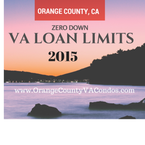 Orange County VA Loan Limit 2015